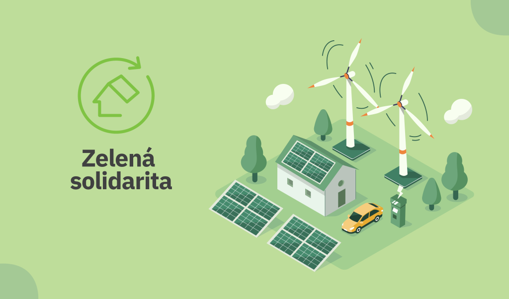 Zelená solidarita – ilustrácia programu SIEA pre nízkopríjmové domácnosti